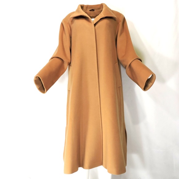 Cinzia Rocca Jackets & Blazers - CINZIA ROCCA DUE 🇮🇹 WOMEN'S BROWN WOOL WINTER COAT SIZE 16